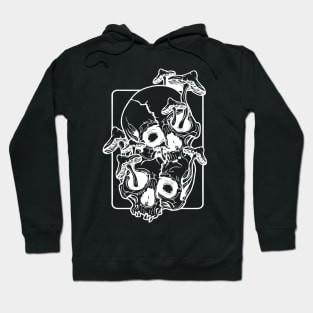 skull mushroom 2 Hoodie